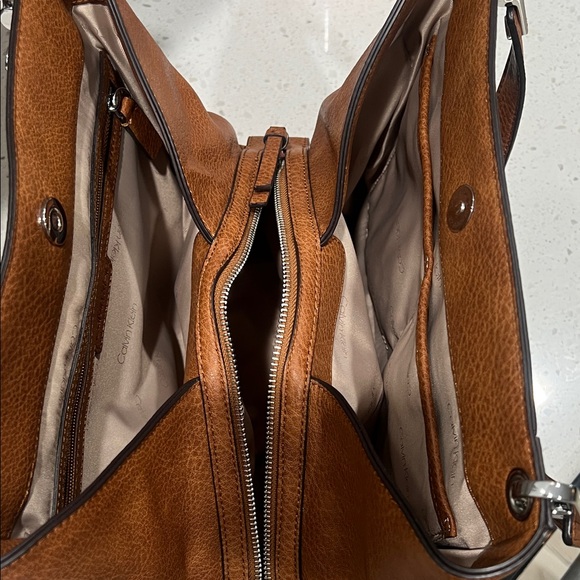Calvin Klein Tan Shoulder Bag - Picture 4 of 5